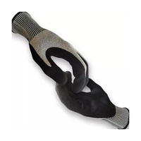 Gants de sécurité anti-coupure en HPPE N3523 Metal Flex, niveau 5, pour mécaniciens industriels, avec revêtement nitrile sablé, réduction des chocs