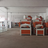 Machine de sablage automatique à grande échelle à 18 canons, ustensiles de cuisine haut de gamme, poêle antiadhésive, petits appareils électroménagers
