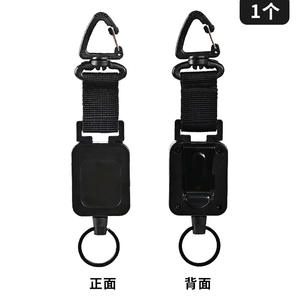 2024 <span class=keywords><strong>QORI</strong></span> bobine d'insigne extensible robuste avec logo personnalisé en plastique rotatif à l'extérieur avec mousqueton - Product Image 6