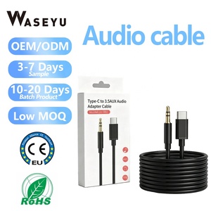 <span class=keywords><strong>Cable</strong></span> Adaptador de Audio Tipo-C <span class=keywords><strong>a</strong></span> 3.5mm de Alta Calidad y Carga Rápida para Phone 17 Pro Max para Samsung - Product Image 1