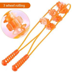 Masajeador Manual de Rodillos para Espalda, Fácil de Usar, con Ruedas de <span class=keywords><strong>18</strong></span> y 24, para Desbloquear los Meridianos, Masajeador para Cuello, Hombros y Espalda - Product Image 5