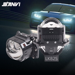 Kit de phares LED haute puissance SANVI LK82S 3 pouces - Durée de vie de plus de 30 000 heures, 45W pour faisceau bas, 75W pour faisceau haut, 6000K, 8870LM - Product Image 5