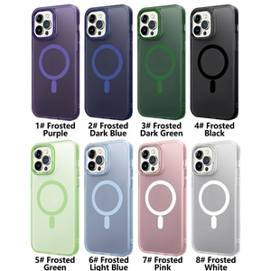 เคสโทรศัพท์รุ่นใหม่สัมผัสนุ่มถนอมผิวสำหรับ iPhone 17 16 15 14 13 ซีรีส์ พร้อมฟังก์ชั่นป้องกันและรองรับการชาร์จไร้สายแบบแม่เหล็ก - Product Image 5