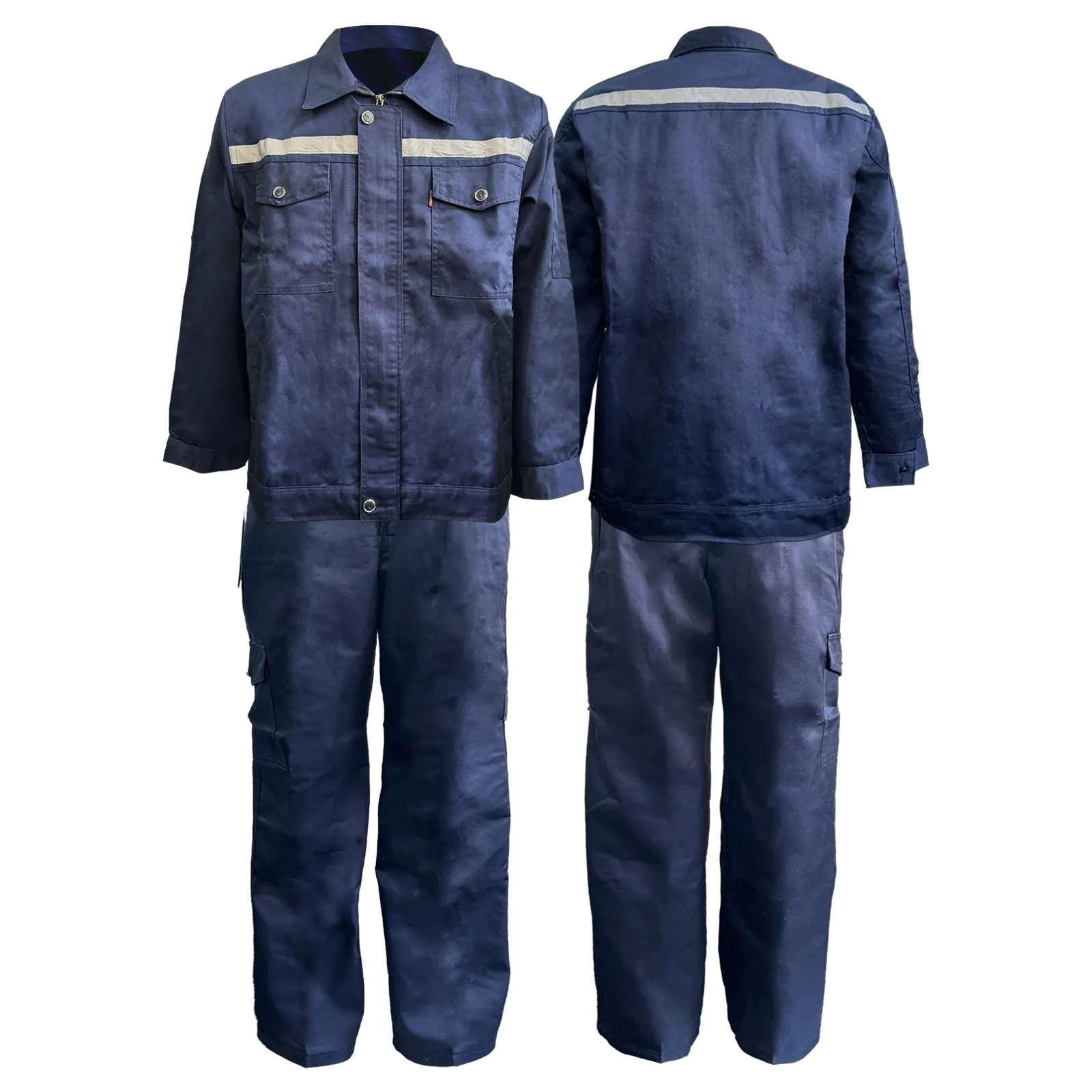 Workplace Safety Multiple Pockets Customized Reflective Jacket Safety Construction Workwear