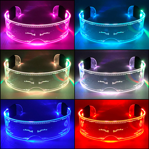 Light up Cyberpunk <span class=keywords><strong>2050</strong></span> Gafas luminosas futuristas - Product Image 3