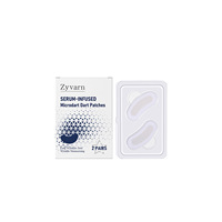 Patchs pour les yeux avec logo, ingrédients doux, hydratants, soin nourrissant en profondeur pour la peau du contour des yeux, masque pour les yeux, patchs pour les yeux à micro-aiguilles