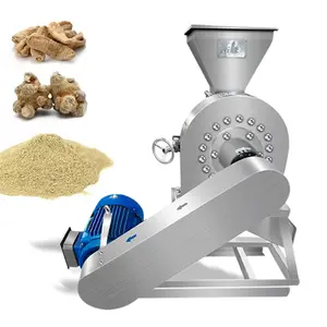 Automatic Water Cooled Hammer Mill Water-cooled Type Spice Coffee Chili Grinder Water Cooling Type Herb Grinding Machine
