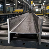 Poutre en H laminée à chaud conforme à la norme ASTM, économique, pour soudage et pliage, livraison directe usine pour la construction d'ateliers en acier léger