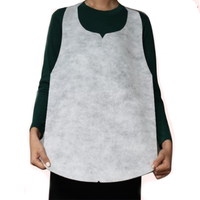 Tablier de peinture non tissé Tablier de bébé imperméable à l'huile pour étudiants