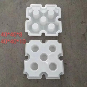 Moldes de Ladrillo Hueco de Plástico PP al por Mayor, de una Sola Cara, Alta Resistencia, Reutilizables y Eficientes para Pilares de Puertas Exteriores de Parques/Patios - Product Image 3