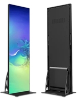 Écran LED d'affichage numérique couleur pleine, panneau d'affichage LED pour publicité intérieure et extérieure, GOB Poster, P1.9 P2 P2.5 P3 P4, sur pied