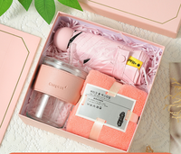 Ensemble cadeau personnalisé pour la Saint-Valentin, le mariage, le Nouvel An, la fête des mères, l'anniversaire, pour femmes, demoiselles d'honneur, avec tasse en acier inoxydable et serviette