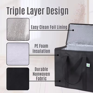 <span class=keywords><strong>Bolsa</strong></span> Térmica para Almuerzo, Impermeable, de 20-35L, para <span class=keywords><strong>Mujer</strong></span>, Portátil, para Picnic, Personalizable, Fabricada en China - Product Image 5