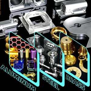 Pièces usinées sur mesure en aluminium CNC 3018, usinage par fraisage et tournage, petites plaques fines, finition par tumbling, filetage et polissage - Product Image 1