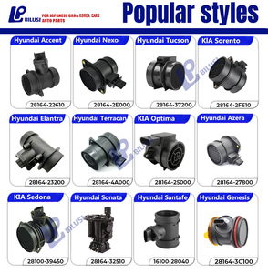 Sensor MAF Bilusi 28164-37200 para Hyundai Tucson 04-10, Sonata, Grandeur, Azera 98-06, Trajet 00-07, Coupe 06-08, Santa <span class=keywords><strong>Fe</strong></span> 00-05 - Product Image 3