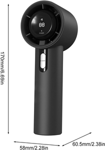 Ventilador de Mano Eléctrico Portátil Mini al por Mayor con 100 Niveles de Ventilación, USB y Alimentación por Batería, Opción de Tres Velocidades para Uso en Coche - Product Image 3