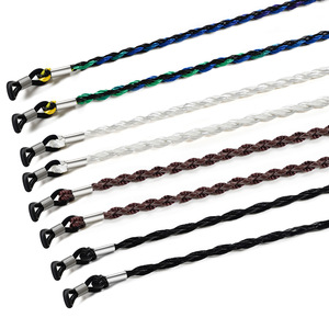 Eye <strong>Glasses</strong> String Holder Chain PU Leather Eyeglass Lanyards <strong>Straps</strong> Cords for Men and Women <strong>Glasses</strong> Holders Necklace Around <strong>Neck</strong> - Product Image 2