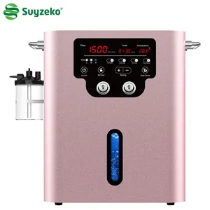 Suyzeko Eficiente tecnología de electrólisis de agua Doctor específico Máquina de terapia de inhalación de oxígeno de hidrógeno 1500ML a la venta