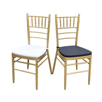 Fabrication en gros de meubles d'hôtel, chaises Chiavari empilables pour les mariages et les événements