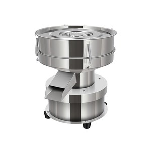 Nouvelle usine directe petite machine à tamis vibrant en acier inoxydable pour le criblage de farine en poudre équipement de filtration électrique - Product Image 3