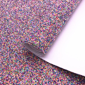 Chunky long lanh PU da vải cho các mục đích khác nhau cho giày may mặc Bóng Đá Ngoài trời trang trí cho túi - Product Image 4