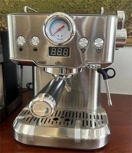 Macchina <span class=keywords><strong>elettrica</strong></span> <span class=keywords><strong>elettrica</strong></span> italiana in <span class=keywords><strong>acciaio</strong></span> inox macchina per caffè Espresso semi-automatica ugelli a vapore Desgin casa intelligente macchine da caffè per la casa - Product Image 3