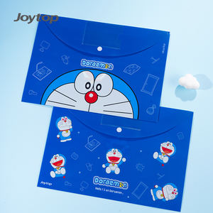 Joytop 102893 Venta al por Mayor Carpeta de <span class=keywords><strong>Archivos</strong></span> A4 Personalizada de Doraemon, Diseño de <span class=keywords><strong>Anime</strong></span> de Plástico Impermeable para Suministros Escolares y de Oficina - Product Image 1