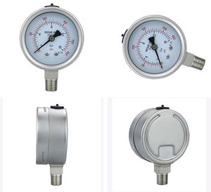Mairuikesi เกจวัดความดันแห้งแบบคู่ที่มีความแม่นยำใน2.5% สแตนเลสสำหรับใช้งานในอุตสาหกรรมทั่วไป - Product Image 5