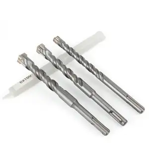 5/6/8/10/12/14/16mm Cross Type Tungsten Steel Alloy SDS Plus Electric Hammer Drill Bits For Masonry Concrete
