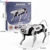 Kit STEM Chien-Renard Robot Électrique Transformable DIY – Jouet Scientifique Éducatif à Assembler avec Têtes Interchangeables pour Enfants (Intérieur/Extérieur)