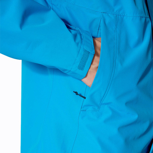 Chaqueta impermeable transpirable CONMR para hombre con ventilación en las axilas y chaqueta de trekking impermeable para aventuras en la montaña al aire libre - Product Image 5