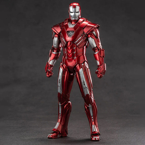 Zd Toys <span class=keywords><strong>Iron</strong></span> <span class=keywords><strong>Man</strong></span> Originale Genuino <span class=keywords><strong>Marvel</strong></span> Edizione 10° Anniversario - <span class=keywords><strong>Iron</strong></span> <span class=keywords><strong>Man</strong></span> Mk33 Non Luminoso 1/10 Action Figure con Articolazioni Mobili - Product Image 5