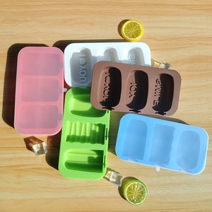 Cấp Thực Phẩm Phim Hoạt Hình Silicone <span class=keywords><strong>Ice</strong></span> <span class=keywords><strong>Cream</strong></span> Khuôn Tự Chế Đa Hình Dạng Popsicles <span class=keywords><strong>Maker</strong></span> <span class=keywords><strong>Ice</strong></span> <span class=keywords><strong>Cream</strong></span> Công Cụ Với Bìa Và Gậy - Product Image 1