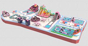 <span class=keywords><strong>Parc</strong></span> <span class=keywords><strong>aquatique</strong></span> gonflable Giant Amusement Aqua City sur terre avec piscine <span class=keywords><strong>Intex</strong></span> - Product Image 2