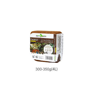 REPTIZOO Compressed Coco Fiber Brick 4 L 300 G Substrat für Reptilien zubehör Andere Haustier produkte Substrat Coco Husk Fiber - Product Image 2