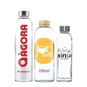 Bottiglia in Vetro 1L Sostenibile Prodotta in Cina Modello 24905_TBC869 - Product Image 1