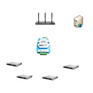 เกตเวย์แปลงสัญญาณ Modbus RTU ASCII เป็น Modbus TCP RS485 เป็น Ethernet แบบสองทิศทาง ตัวแปลง Modbus RTU เป็น Modbus TCP เกตเวย์ W554 - Product Image 1