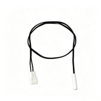 Sonde de température pour réfrigérateur 10K B3950 NTC Thermistance avec capuchon PBT pour le contrôle de la dégivrage et du refroidissement du réfrigérateur