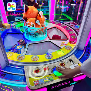 Máquina de Juegos Operada con Monedas para Centro de Juegos Interior Funspace, Máquina de Premios para Niños con 4 Jugadores, Regalos para Fiestas y Canje de Tickets - Product Image 2