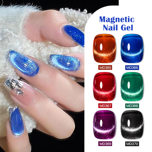Msruioo 8ml lấp lánh mùa thu màu sắc mùa đông Nail Gel bán vĩnh viễn UV nam châm Gel véc ni mắt mèo từ Nail Gel Polish - Product Image 1