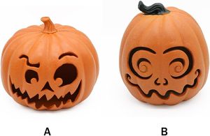 Décoration de fête d'Halloween, citrouille LED pour décoration intérieure, citrouille évidée lumineuse pour la veille d'Halloween - Product Image 3