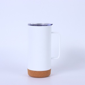 IStapromo Regalos Personalizados, Taza Térmica de Acero Inoxidable 304 de 16 oz con Doble Aislamiento al Vacío, Base de Corcho Antideslizante y Asa, Taza de Regalo - Product Image 2