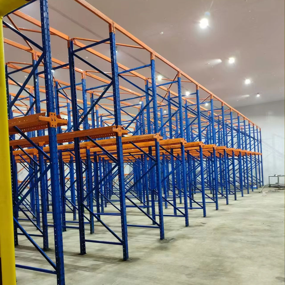 Industrial Warehouse Drive-in Rack Q235 Steel Anti-Rust Coating ...