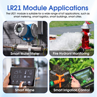 Módulo de Interfaz UART LORA LLCC68 Fácil de Usar DX-LR22 en Conman 433/475MHz 22 DBm 8KM de Largo Alcance Compatible con Arduino CE FCC