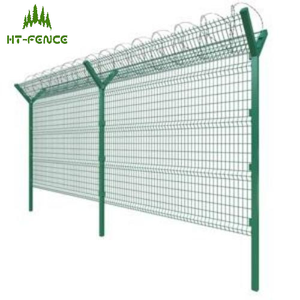 سياج للحدائق عالي الأمان ثلاثي الأبعاد من الحديد المنحني ، سياج مربع Y ثلاثي الأبعاد مع المطار - Product Image 3