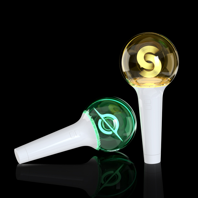Customizable Party Favors Concert Cheering LED Hand Light Stick Acrylic Color Changing Party Light Stick Kpop Glowing Sticks