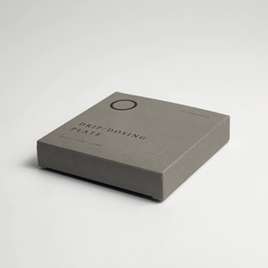 ロゴ印刷付きカスタムグレー紙段ボールミニ包装スクエアフラットボックス - Product Image 3