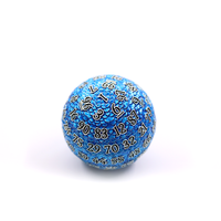 Nouveauté Durable D100 métal Dragon échelles 100 faces divertissement jeu de société dés mdn dés