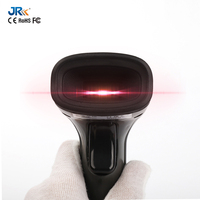 Lector de Códigos QR y Códigos de Barras JR JR05 con Cable, Escáner de Códigos de Barras 1D y 2D con Cable para Supermercados, Compatible con Generación de Envíos