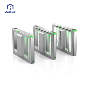Trường Flap turnstile cổng tự động kiểm soát lối vào Flap Barrier <span class=keywords><strong>Gate</strong></span> cho thư viện Đại học với thẻ RFID/nhận dạng khuôn mặt - Product Image 1